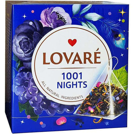 Lovare 1001 Nights - Чай в пирамидках (15×2 г)